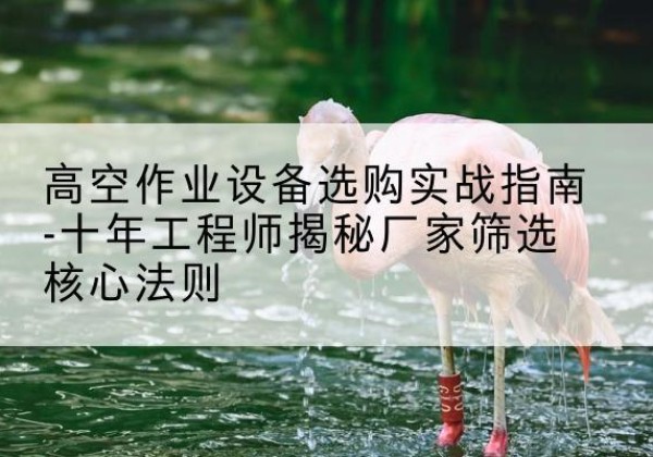 阿克苏剪叉式升降机厂家-高空作业设备选购实战指南-十年工程师揭秘厂家筛选核心法则